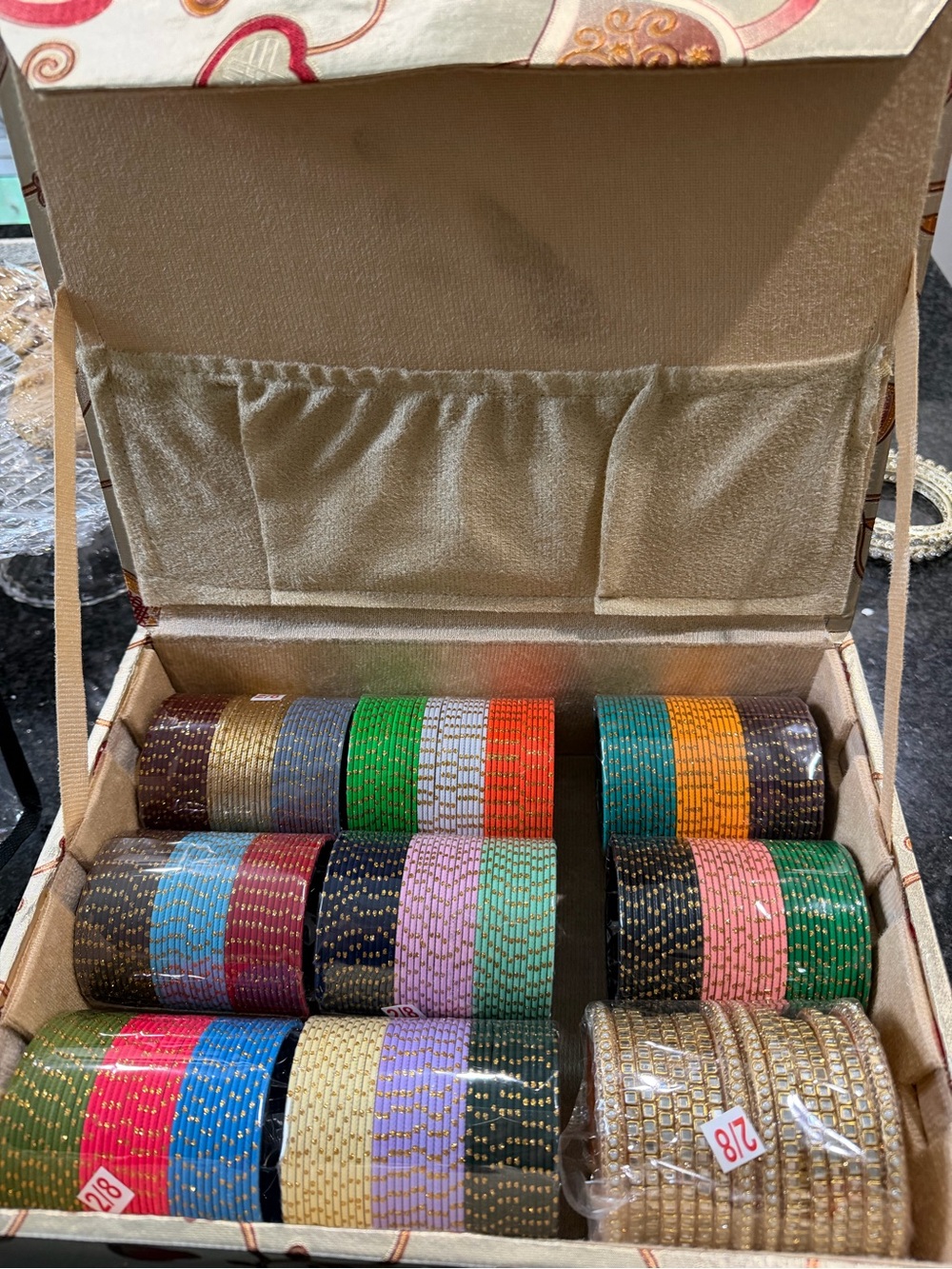 Colorful Assorted Decorative Bangles Set